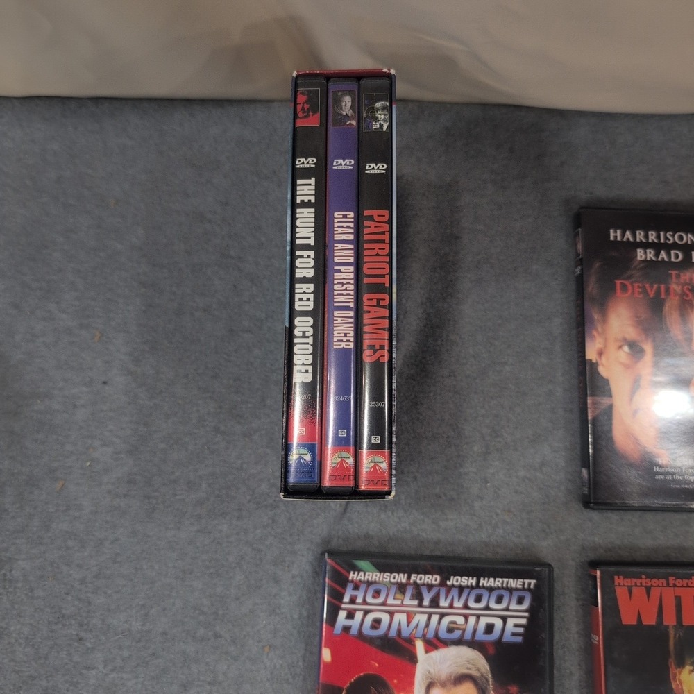 Harrison‎ Ford Movie Lot 13 Films DVD Blu-ray The Fugitive Air Force One Witness - Picture 2 of 3